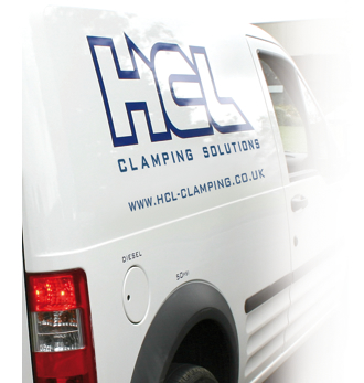 HCL Clamping Solutions Company Van