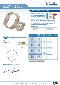 Double Ear Hose Clamp (O-clip)