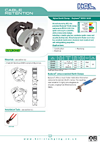 Nylon Earth Clamp – Ezybond&reg; BS951-2009